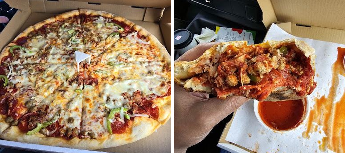 Rogelio's V & Y Pizza Menu